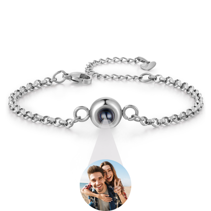 チェーンフォトブレスレット