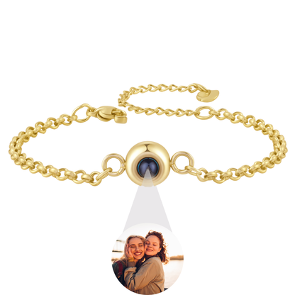 チェーンフォトブレスレット