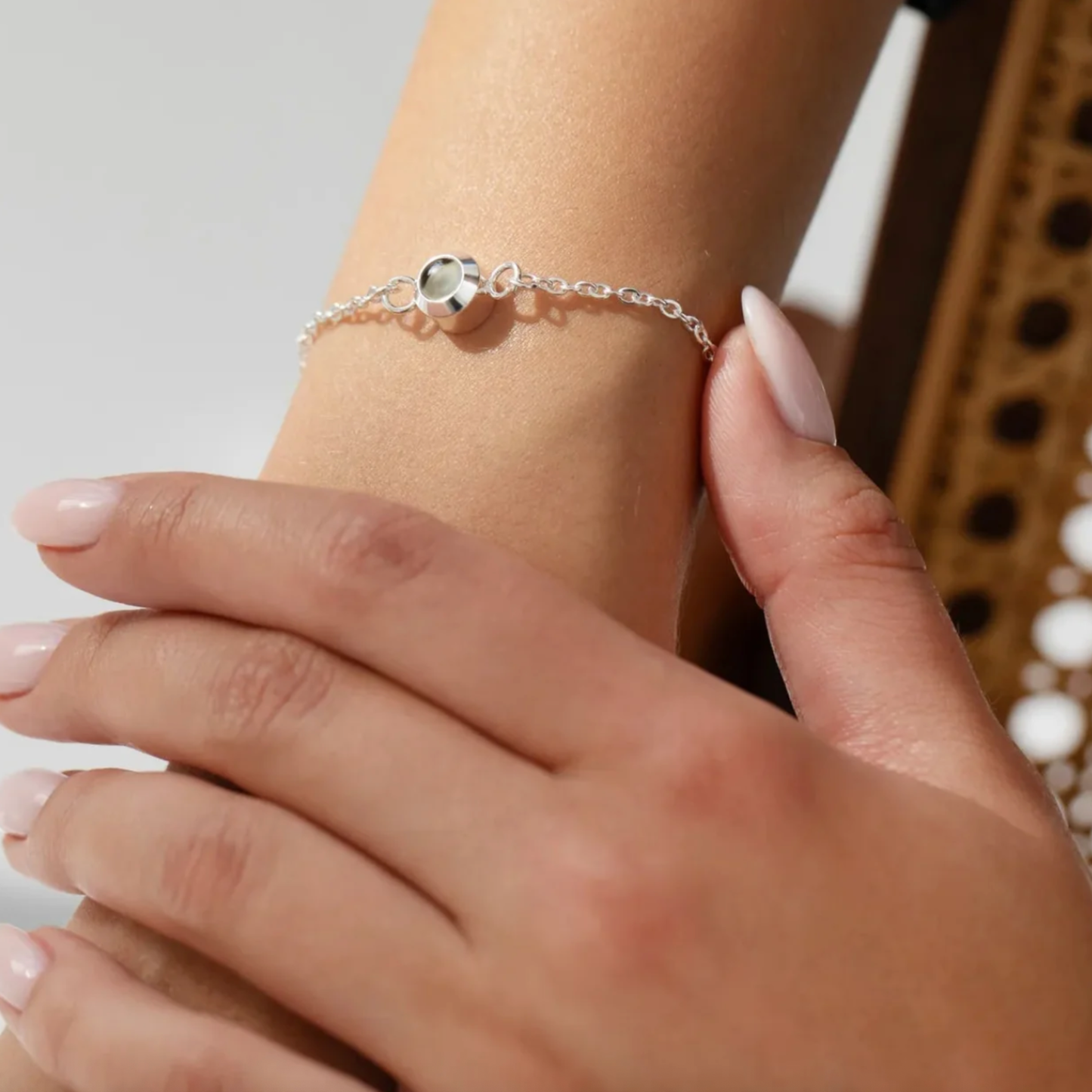 チェーンフォトブレスレット