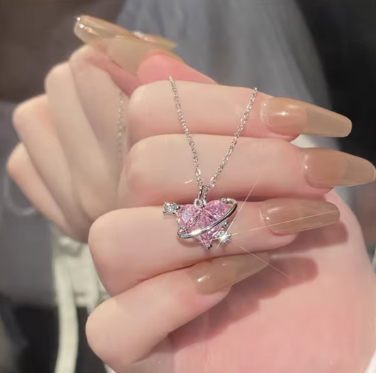 ハートロックドネックレス💘